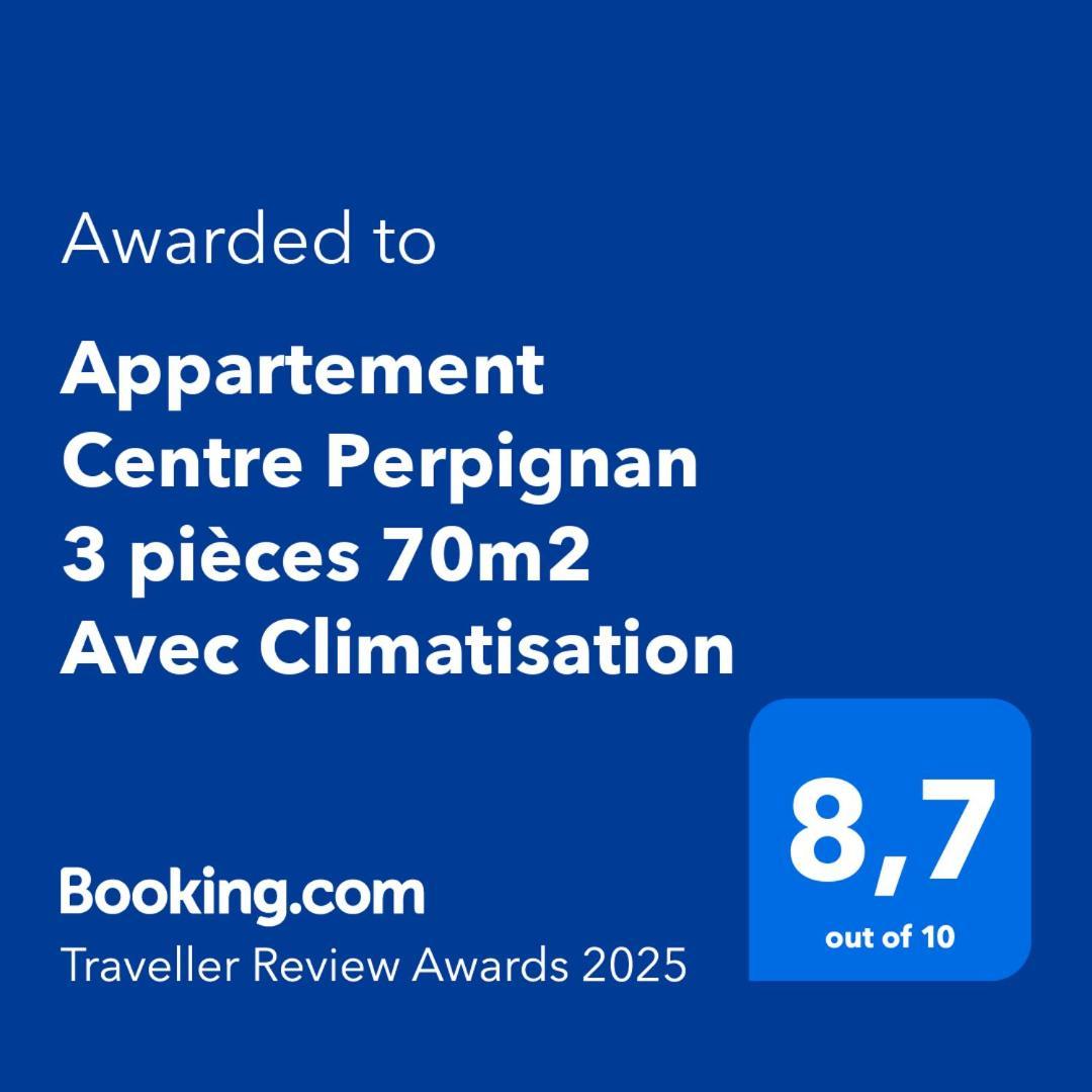 Appartement Centre Perpignan 3 Pieces 70M2 Avec Climatisation Kültér fotó